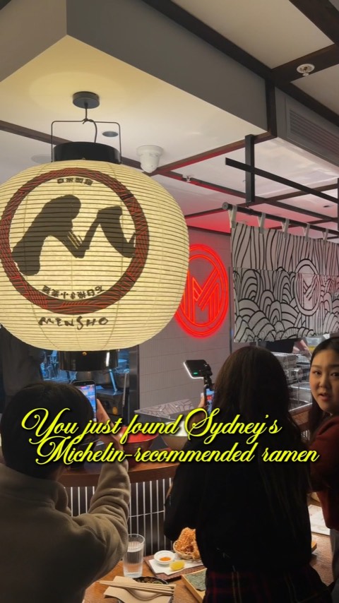 Mensho Tokyo restaurant UGC video by Sydney creator Avish Lamba
