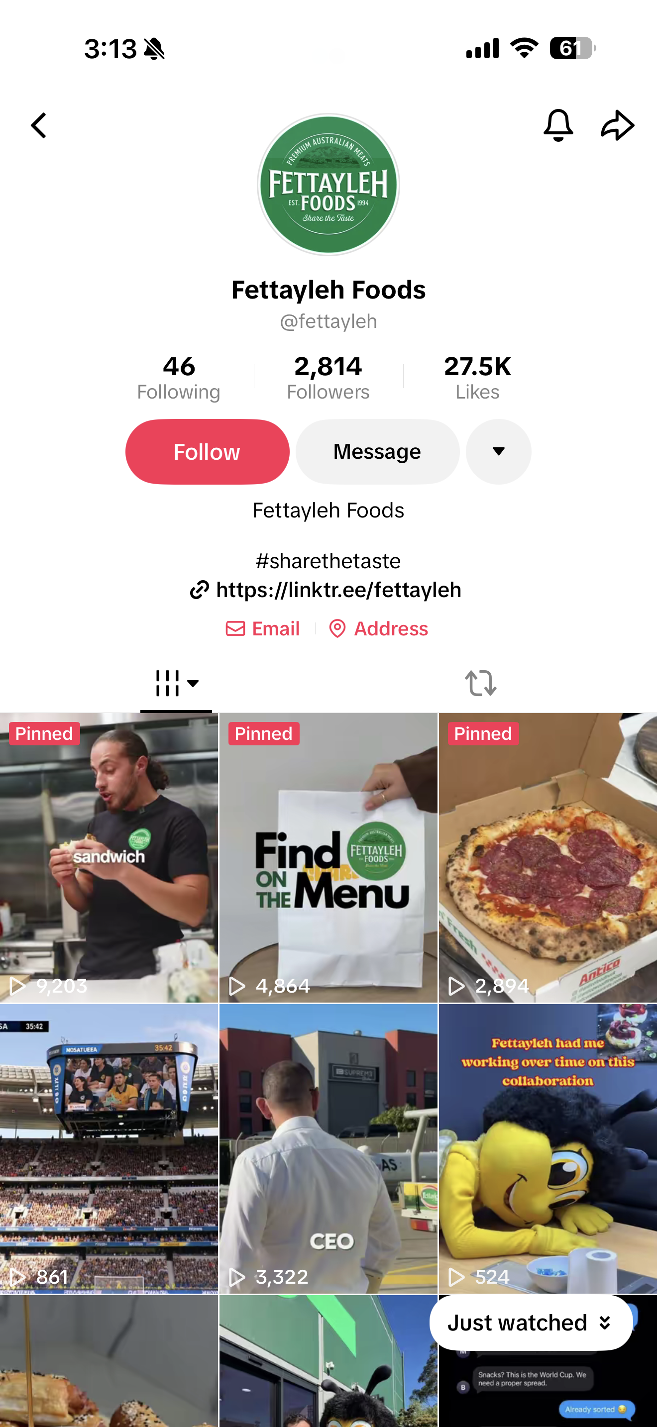 Fettayleh Foods TikTok: 2,814 followers, 27.5K likes